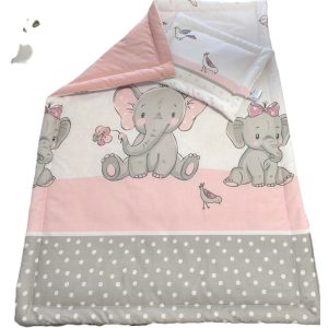 Baba takaró/párna szett  elefánt