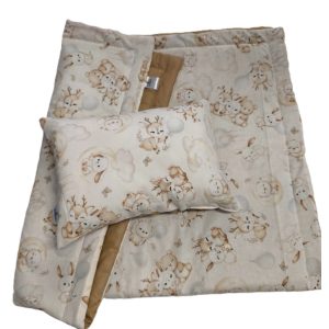 Ovis takaró / párna szett Őzikés