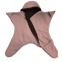 Őszi-Téli csillag - Kötött rózsaszín + serpa 68-74